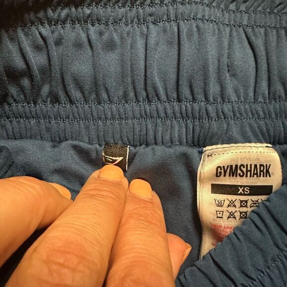 Gymshark athletic shorts xs blue lined - Picture 6 of 10